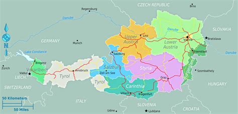 Comprehensive Austria Map Collection