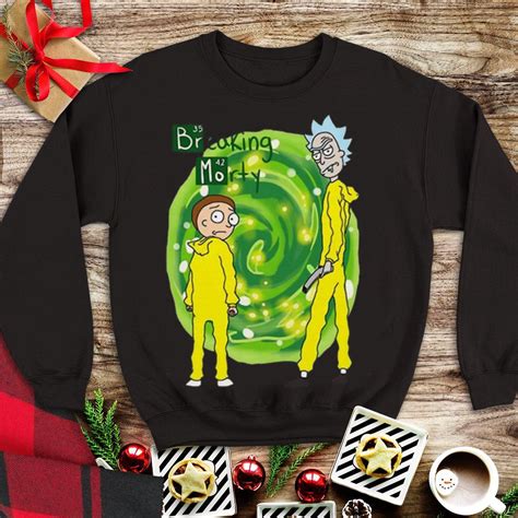 Awesome Rick and Morty Breaking Bad shirt, hoodie, sweater, longsleeve ...