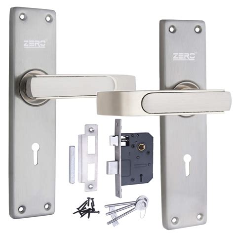 ZERO ERROR Mortise Door Lock Jupiter K.Y. 7.5 Inch Mortice Handle Pair ...