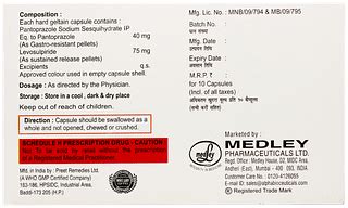 Pantomed L Capsule 10 - Uses, Side Effects, Dosage, Price | Truemeds