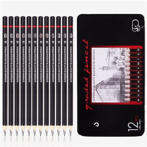 DaKos Sketch Pencil Set, Sketch Pencil Set for Artists, Drawing Art ...