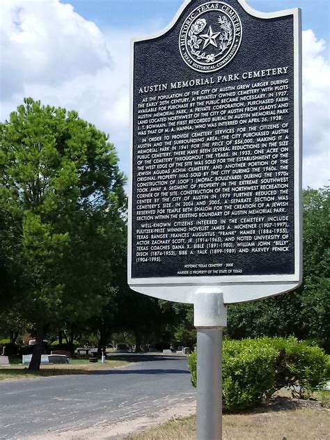 Austin Memorial Park Cemetery in Austin, Texas - Find a Grave Cemetery