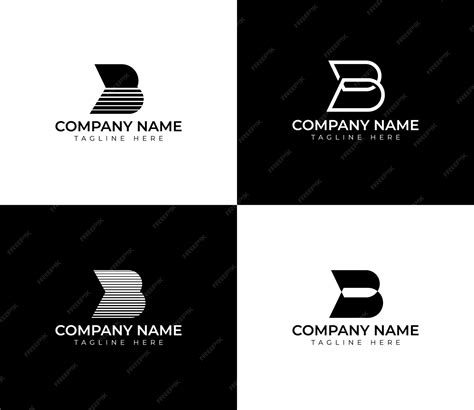 Premium Vector | Abstract set of creative letter b logo vector design bundle inspiration logos ...