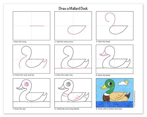 How to Draw Duck for Kids 的图像结果