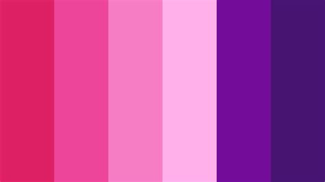 Red Pink Color Scheme