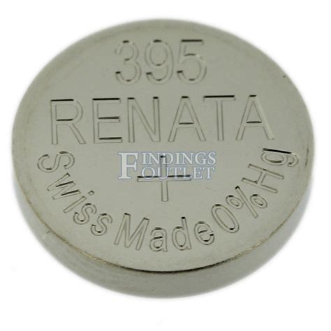 Renata 395 Watch Battery SR927SW Swiss Made Cell - Findings Outlet