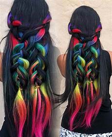Colors That Go With Hair by 23 Rainbow Hair Ideas For A Bold Change Up Page 2 Of 2 Colors That Go With Hair