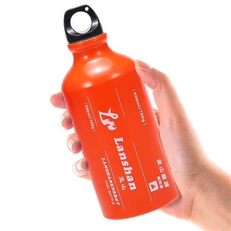 Buy Lanshan 500ml Gasoline Fuel Bottle Petrol Kerosene Liquid Gas Tank ...