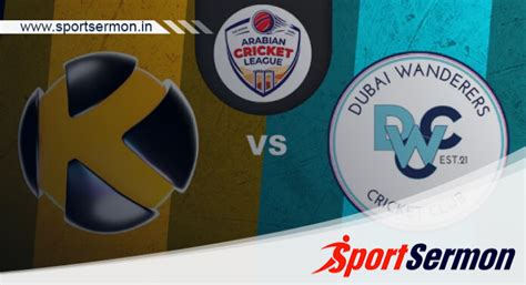 KWN vs DUW Live Score, Match 32, ICCA Arabian T20 League