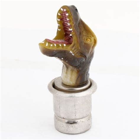 ELECTROPRIME Brown Ceramic Dinosaur Head Shaped Auto Car Cigarette ...