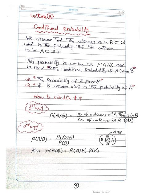 Conditional Probability Lecture 的图像结果