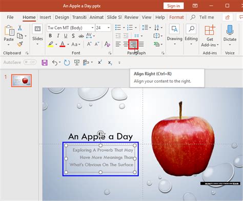 Text Alignment Tutorial 的图像结果