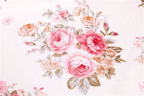 Pink And White Rose Fabric at Jimmy Lewis blog