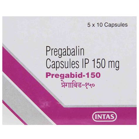Pregabid 150 Capsule | Uses, Side Effects, Price | Apollo Pharmacy