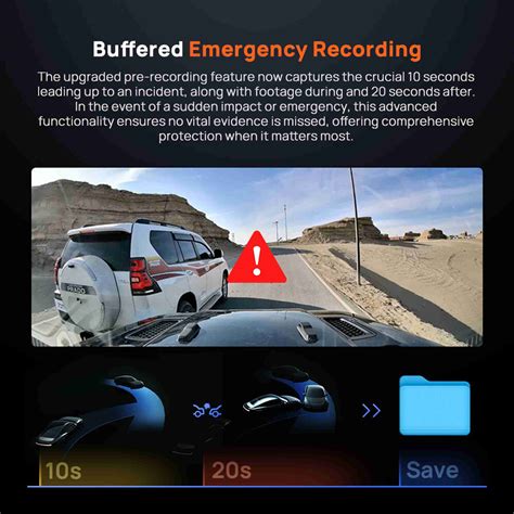 70MAI 4K HDR Omni DashCam, Dual STARVIS 2 IMX 678 & IMX 662, AI Motion ...