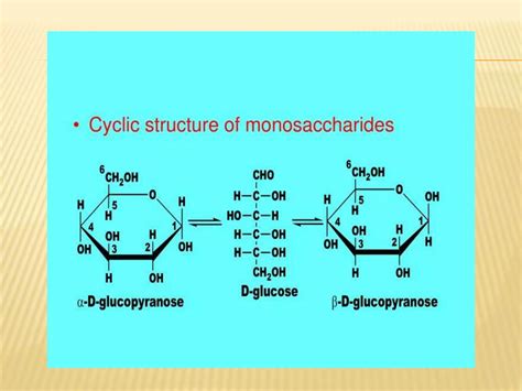Structure of monosaccharides | PPTX