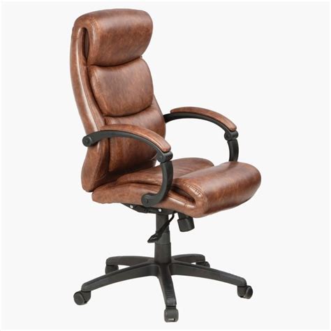 Buy Davis High Back Office Chair - Brown from Home Centre at just INR ...