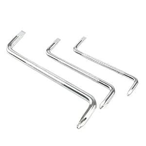 AASONS 3pc Z-Type Offset Screwdriver Set Double Ended 2in1 PH2 & SL ...