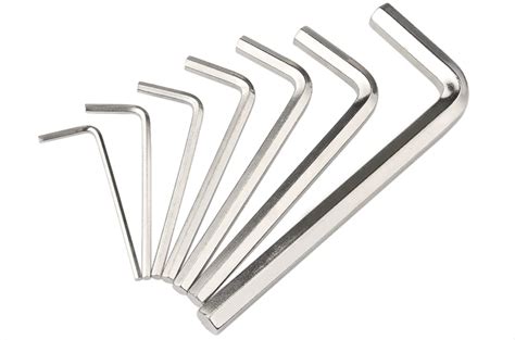 B-FUL Allen Wrench Hex Key Set -Set Sizes 1.5-10mm - Pure steel (10 ...