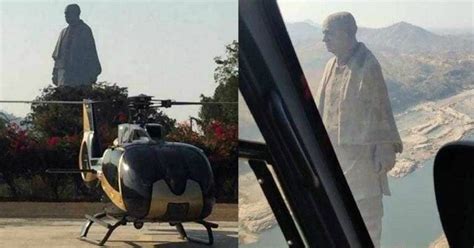 After Ferry Ride, Tourists Can Get An Aerial View Of Statue Of Unity In ...