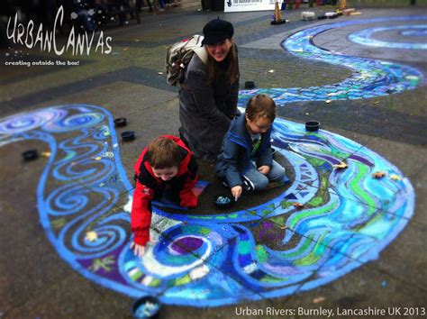 RiverLight - Italian Chalking Art with Urban Canvas | Hub Sleaford