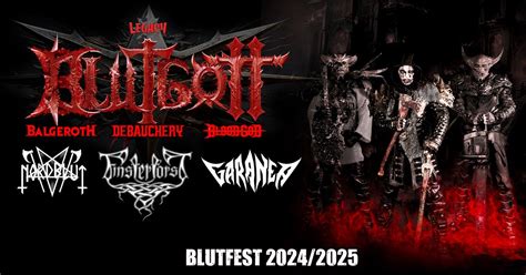 Blutgott -Blutfest featuring - Balgeroth/Debauchery/BloodGod ...