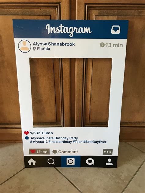Best 13 Social media Selfie Frames for Weddings, Birthdays, and ...