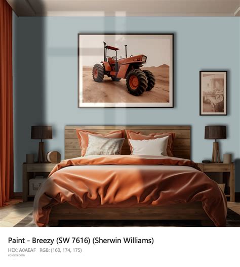 Sherwin Williams Breezy (SW 7616) Paint - color codes, matching paints ...