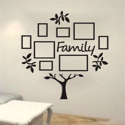 Tissting 3D Tree Wall Stickers, DIY Photo Frame Tree Wall India | Ubuy