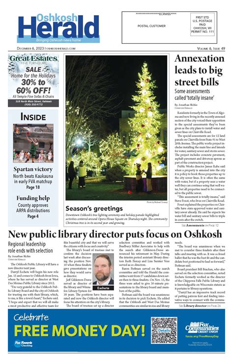 December 6, 2023 Oshkosh Herald - Oshkosh Herald