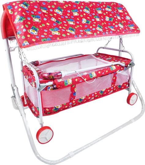swing n fly New Born Baby Sleep Swing Cradle/Jhula/Palna/Baby Bed with ...