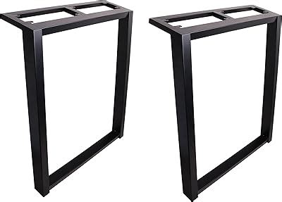 ECLV 2 x 28 Dining Table Legs,Black Steel Table India | Ubuy