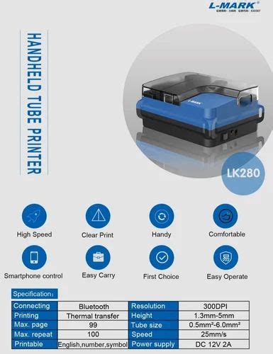 Ferrule Printing Machine - L Mark Lk330 Ferrule Printing Machine ...