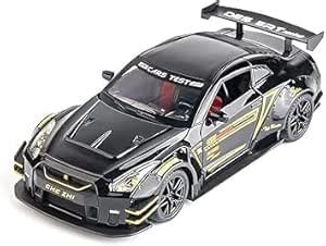 BlackZone Compatible for 1/32 Scale Small Nissan GTR R35 Sport Metal ...