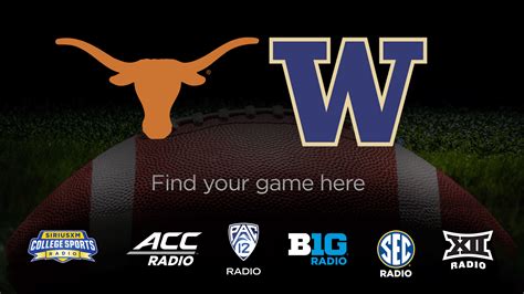 Listen to the Allstate Sugar Bowl Game: Texas vs. Washington