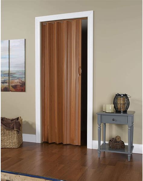 Buy MISC Via Fruitwood Folding Door Brown Plastic Includes Hardware ...