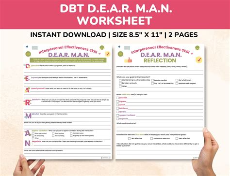 Dbt Informational Worksheet - DBT Worksheets