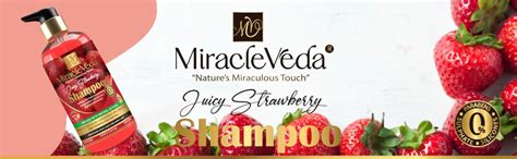 Buy Miracleveda Juicy Strawberry Shampoo for Refreshed scalp & silky ...