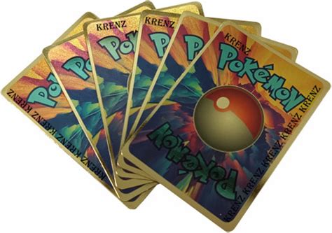 MOONZA Pokemon Trading Gold cards all rare series set of 25 - Pokemon ...