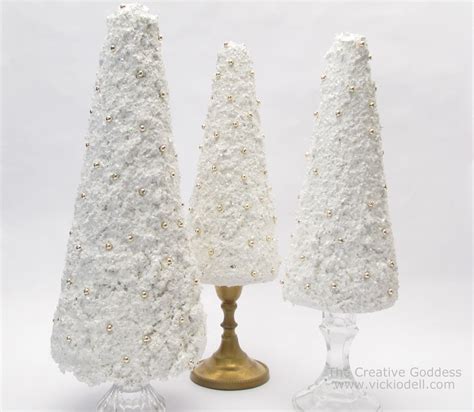 Candlestick Tabletop Christmas Trees