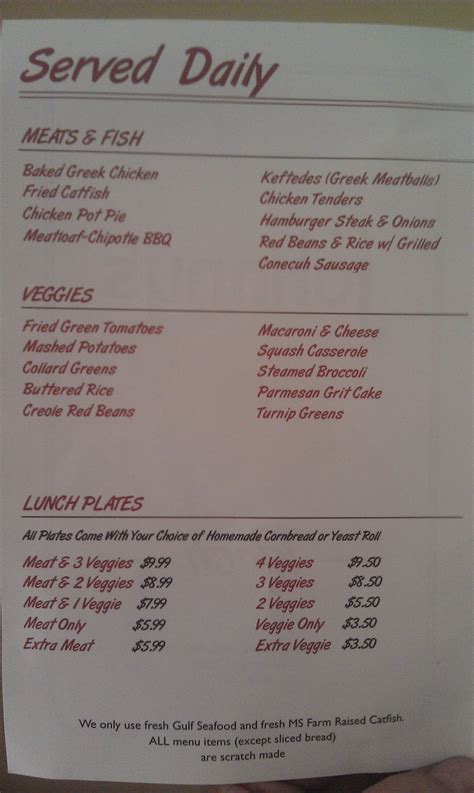 Johnny's Skillet Menu at Jennie Wilson blog