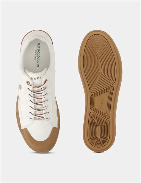Buy Men Men Ruben 2.0 Colour Blocked Sneakers White|U.S. Polo Assn. India