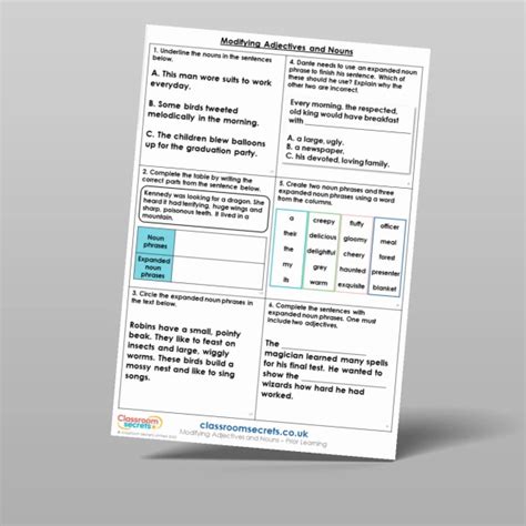 Image result for Modifying Nouns