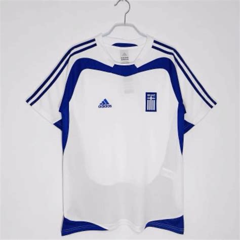 2004 Greece Away Retro Soccer Jersey en 2025 | Camisetas retro ...