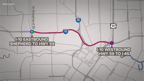 I-10 closure this weekend in Houston: Both directions impacted | khou.com