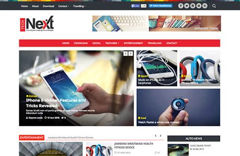 Technext Magazine Blogger Template - Zordo Forest | Free Premium ...