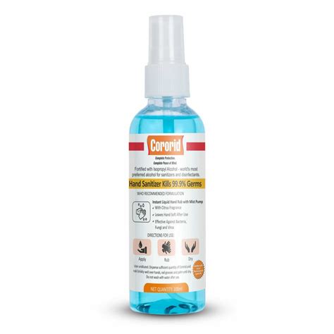 Hand Sanitizer (Isopropyl Alcohol Based)