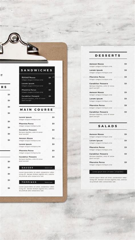 Basic Menu Example 的图像结果