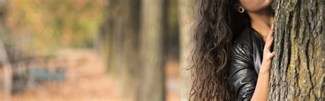 Download wallpaper autumn, face, tree, model, hair, Joanna, section ...