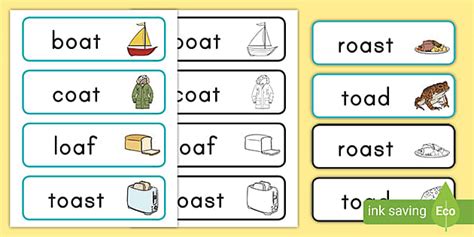 -oa Digraph Word Cards (teacher made) - Twinkl